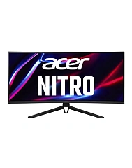Монитор 34" Acer Nitro ED343CURHbmiippx Curved, Black,VA,3440x1440@100Hz,300кд/м2,3000:1,1ms,HDMI,DP