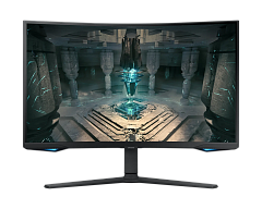 Игровой монитор Odyssey G6 Smart 32" SAMSUNG LS32BG650EIXCI VA 2560x1440 240Hz 1мс 350кд/м2 2500:1 2xHDMI 1xDP HDR600 178°(Г)/178°(В),  Встроенные колонки. Регулируемая по высоте 120мм, Поворот Экрана Pivot, Встроенная поддержка беспроводной сети. Etherne