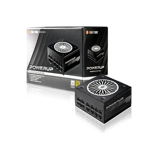 БП ATX 550W Chieftec PowerUp GPX-550FC, Gold, 24+4/24+8/24+4+8/24+8+8, 12cm, 2x6+2p PCI-E