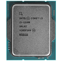 Intel CPU Desktop Core i3-12100 (3.3GHz, 12MB, LGA1700) tray