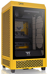 Корпус Thermaltake The Tower 200 Bumblebee, Mini Tower, m-ITX, Yellow, 2x3.5"/2x2.5", 2xUSB3.0,USB-C