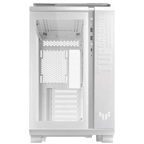 Корпус Asus TUF Gaming GT502, Midi Tower, ATX, White, 4x3.5"/4x2.5", 3xUSB