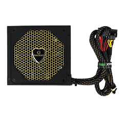 БП ATX 500W GameMax GM 500G, Gold, 24+4/24+8, 14cm,1x6p PCI-E2, 1x6+2p PCI-E