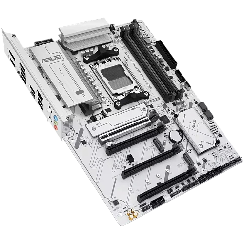 ASUS Main Baord Desktop AMD Socket AM5 AMD B650 Chipset 4 x DIMM slots, max. 256GB, DDR5 1 x DisplayPort1 x HDMI port 1 x Wi-Fi module 3 x M.2 slots 4 x SATA ATX Form Factor