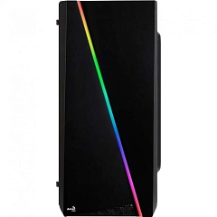 Корпус AeroCool Cylon Mini, Mini Tower, m-ATX, Black, 2x3.5"/2x2.5", USB, USB3.0, RGB
