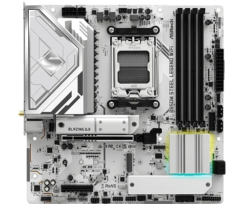 Матплата ASRock B860M LiveMixer WiFi,B860,S1851,mATX,4DDR-5,PCI-Ex16,4SATA,3xM.2,HDMI,TB,USB-C,20USB