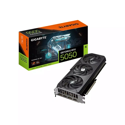 Видеокарта Gigabyte (GV-N5050GAMING OC-8GD) RTX5050 GAMING OC 8G