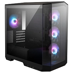 Корпус MSI MAG Pano M100R PZ, Micro Tower, m-ATX, Black, 1x3.5"/2х2.5", USB3.2, USB-C