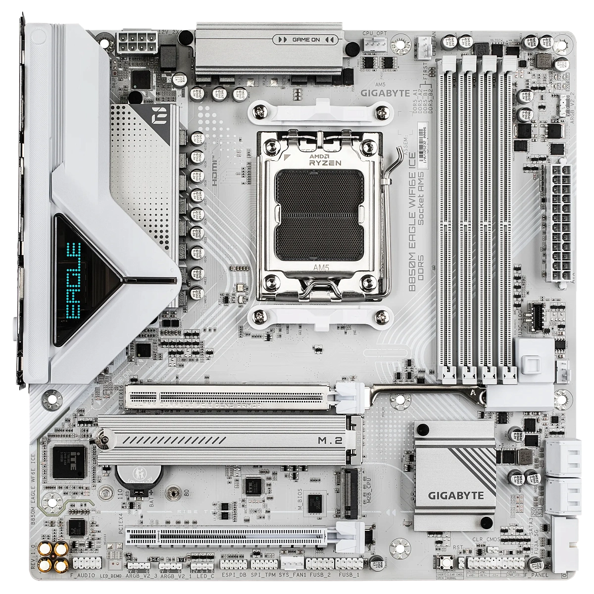 Материнская плата Gigabyte B850M EAGLE WF6E ICE