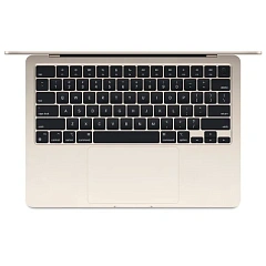 Ноутбук Apple MacBook Air A3114, Apple M3/15"Retina/8GB/256GB/10-core GPU/MacOS/Starlight