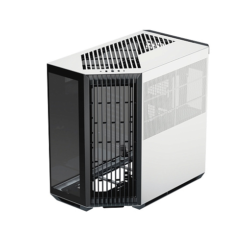 Корпус AeroCool APNX V1 BW, Midi Tower, ATX, Black-White, 2x3.5"/6x2.5", 2xUSB3.2, USB-C