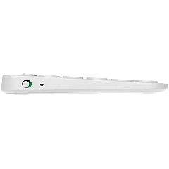 Клавиатура беспроводная Logitech K380 (OFFWHITE, Multi-Device, Bluetooth Classic (3.0), 2 батарейки типа ААА) (M/N: Y-R0056)