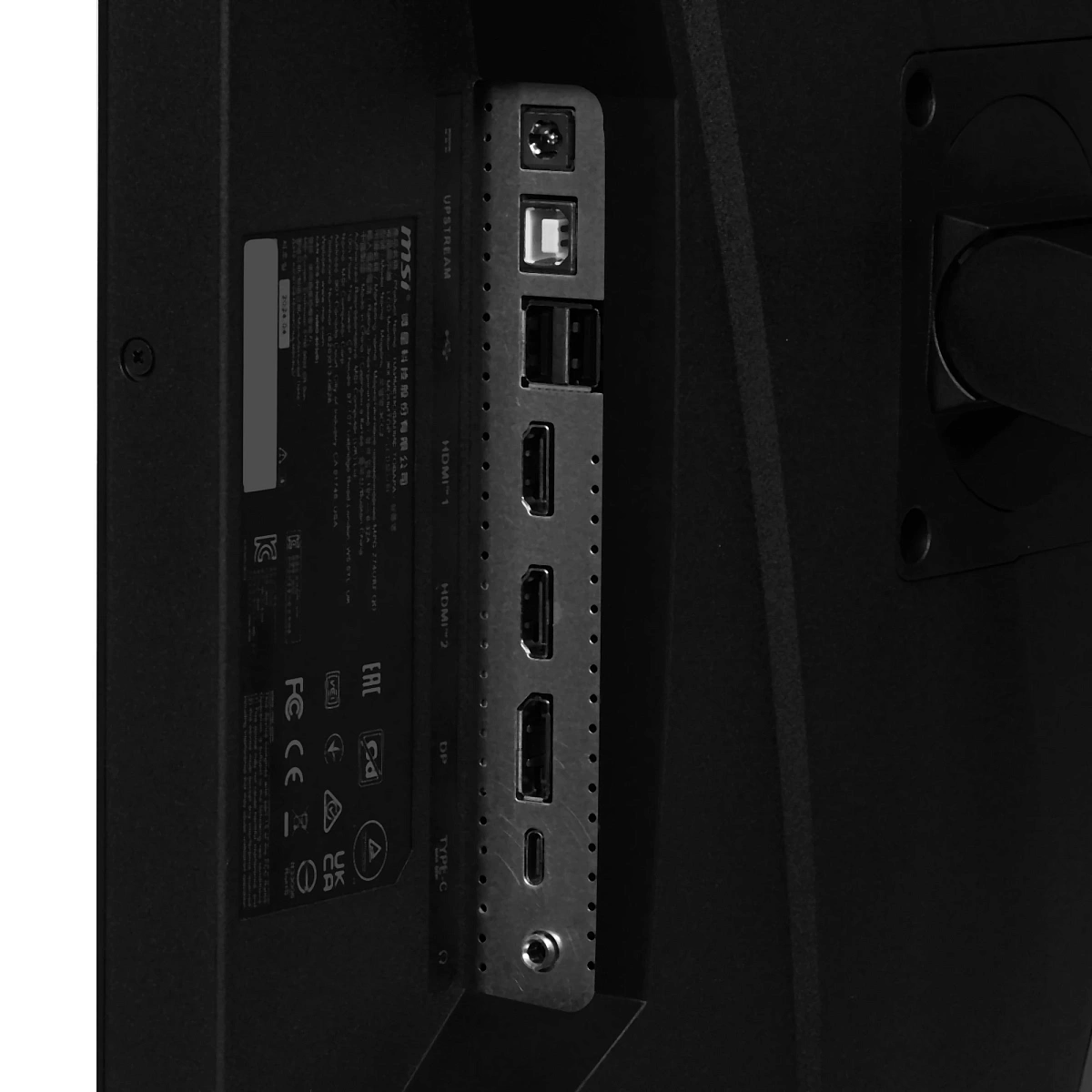 Монитор 27" MSI MPG 274URF, Black, QD Rapid IPS, 3840x2160@160Hz, 400кд/м2, 1000:1, 0.5ms, 2xHDMI,DP