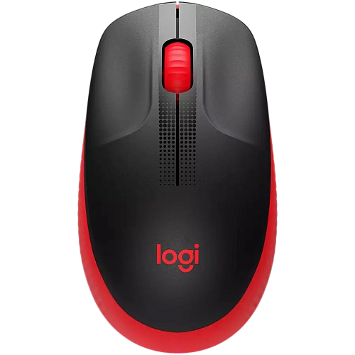 LOGITECH M190 Wireless Mouse - RED