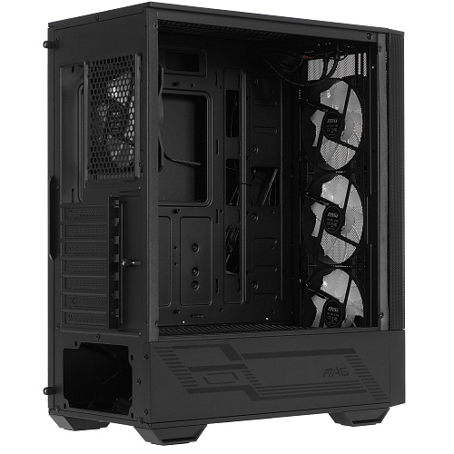 Корпус MSI MAG Forge 112R, Midi Tower, ATX, Black, 2x3.5"/3x2.5", 2xUSB3.0
