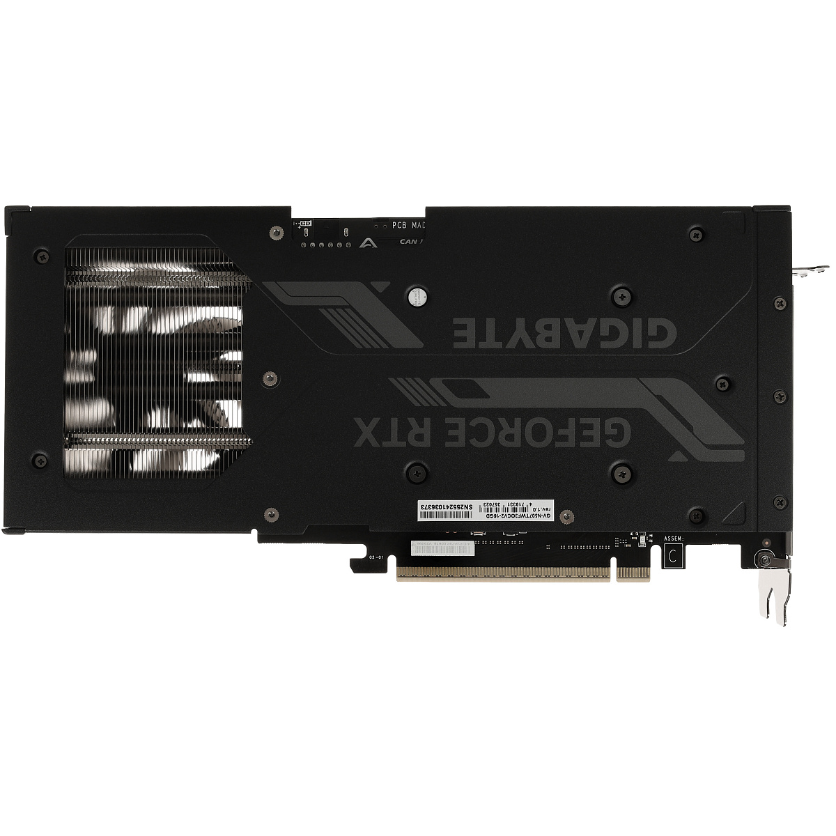 GF RTX5070Ti, Gigabyte Windforce OC V2, 2497MHz/28000MHz, 256bit, 16GB GDDR7, HDMI, 3xDP