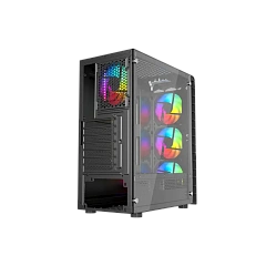 Корпус Wintek Energy JX188-11-M GT, Midi Tower, ATX, Black, 2x3.5"/2x2.5", 2xUSB, USB3.0