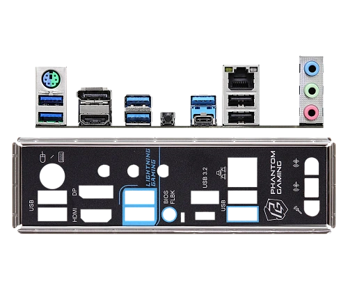 Матплата ASRock H670 PG Riptide, iH670, S1700, ATX, 4DDR-4, 2xPCI-Ex16, 4SATA, 3xM.2, HDMI, DP,15USB