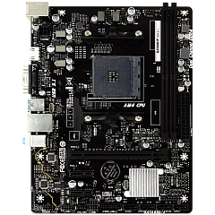 BIOSTAR MB B450 AM4 2 x DDR4 4 x SATA II 1 x VGA Port 1 x HDMI Port 1 x LAN port Micro ATX