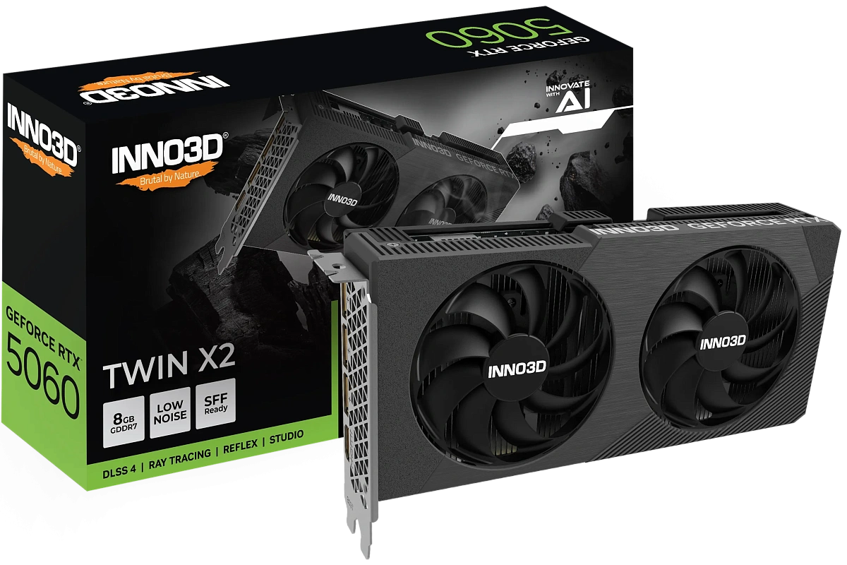 INNO3D GEFORCE RTX 5060 TWIN X2