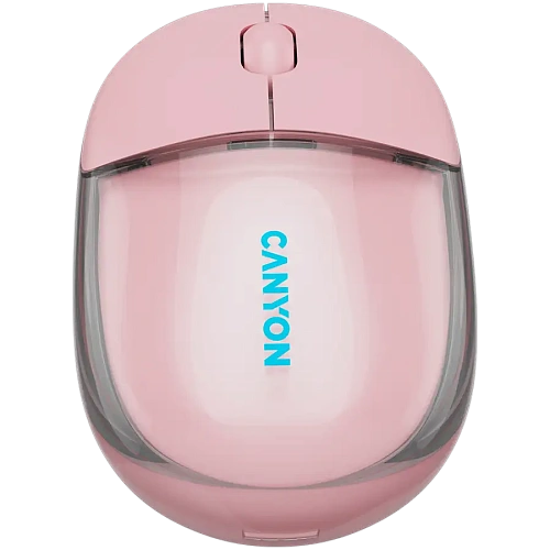 CANYON mouse OnClick 24 BT/ Wireless Transparent/Pink