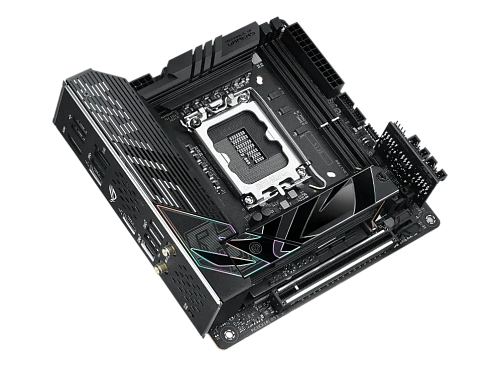 Матплата Asus ROG S Z790-I Gaming WiFi,iZ790,S1700,m-ITX,2DDR-5,1PCI-Ex16,2SATA,2xM.2,HDMI,12USB