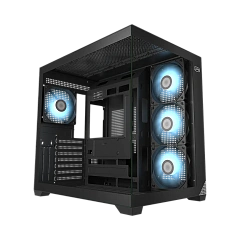 Корпус PCCooler C3T700 BK ATX/mATX/ITX USB-C USB3.0 USB2.0 Black