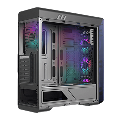 Корпус GameMax MoonLight FRGB(MFG.G511), Midi Tower, ATX, Black, 2x3.5"/2x2.5", 2xUSB2.0, USB3.0