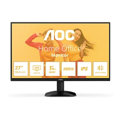 Монитор 27" AOC Q27B35E/01 IPS 2560x1440 75Hz 1ms 300cd/m 1500:1 HDR10 HDMI DP Черный