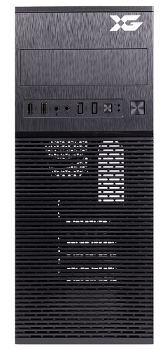 Корпус X-Game Cronus, Midi Tower, ATX, Black, 1х5.25"/2x3.5"/1x2.5", 2хUSB1.0