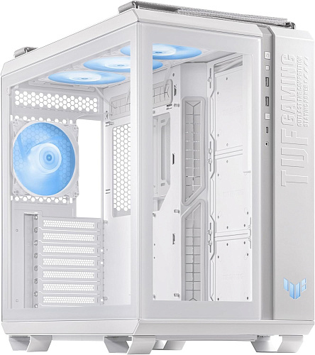 Корпус ASUS TUF Gaming GT502 PLUS TG ARGB WHITE ATX/mATX/mITX GT502 PLUS/WHT/TG//
