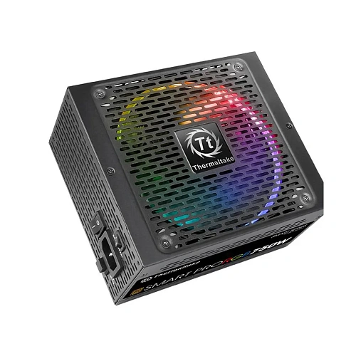 БП ATX 750W Thermaltake Smart Pro RGB, 14sm fan,24+4/24+8,9SATA,6Molex,4x6p/4x2p PCI-E,ATX