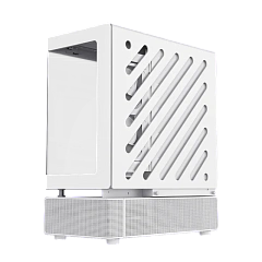 Корпус GameMax N80 WH, Midi Tower, ATX, White, 2x3.5"/2x2.5", 2xUSB3.0, USB-C, RGB