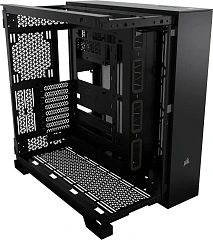 Корпус Corsair 6500D Airflow, Midi Tower, m-ATX, Black, 2x3.5"/2x2.5", 4xUSB3.2, USB-C