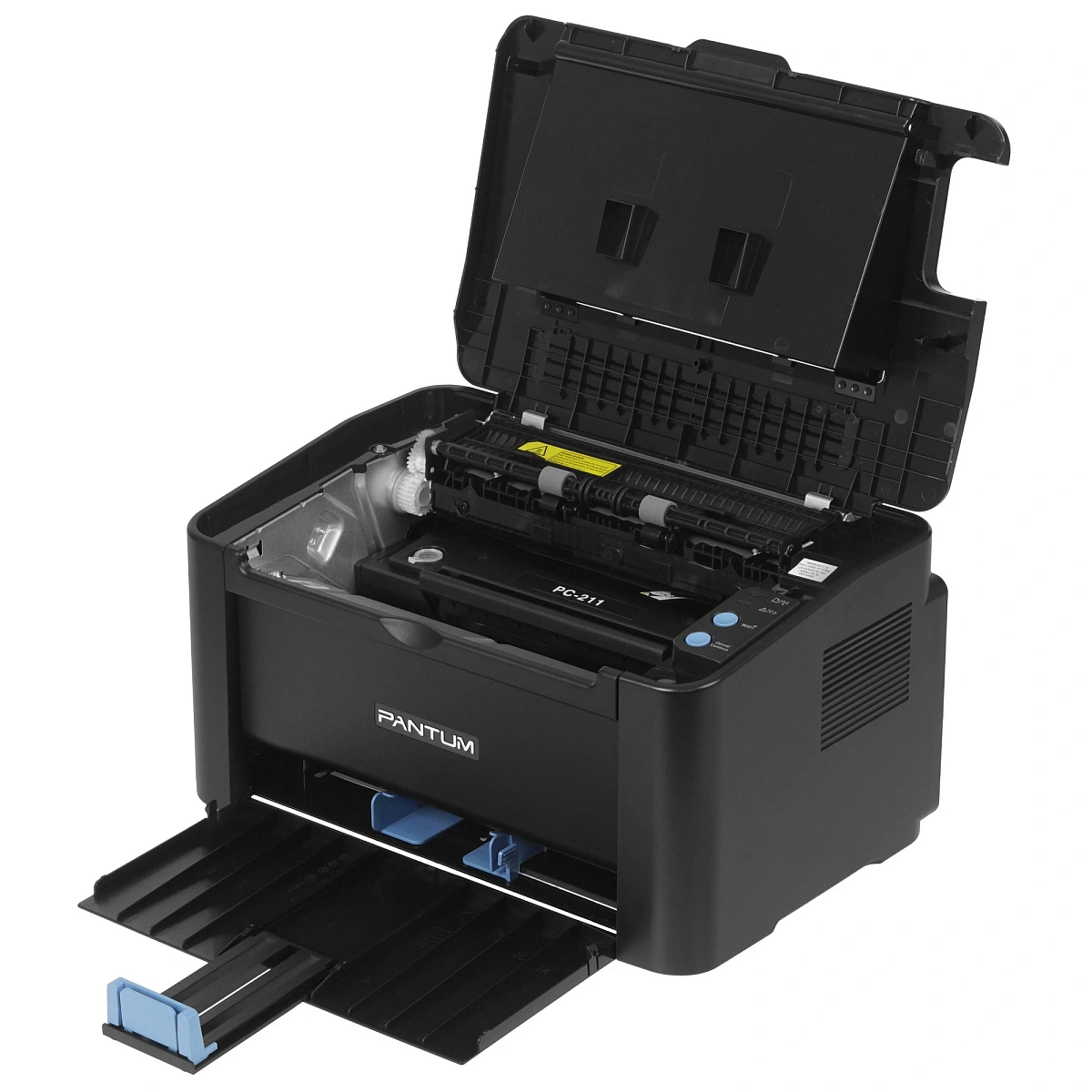 P2500W (чб., A4, 22ppm, 128MB, 600MHz, 60-163 г/м2, 1200х1200 dpi, макс. 15т мес., GDI, USB 2.0, Wi-Fi, емкость лотков подачи - 150 листов, в комплекте стар.-й картридж на 1.6т отп.-ов формата A4 при 5% заполнении (перезаправляемый) + кабель USB, цвет уст