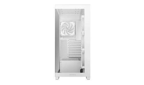 Корпус DeepCool CG580 4F WH, Midi Tower, ATX, White, 2x3.5"/2x2.5", 2xUSB3.0, USB-С