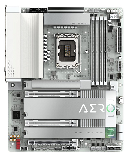 Матплата Gigabyte Z890 Aero G, iZ890, S1851, ATX, 4DDR-5, 3xPCIxEx16, 4SATA, 5xM.2, HDMI,USB-C,15USB