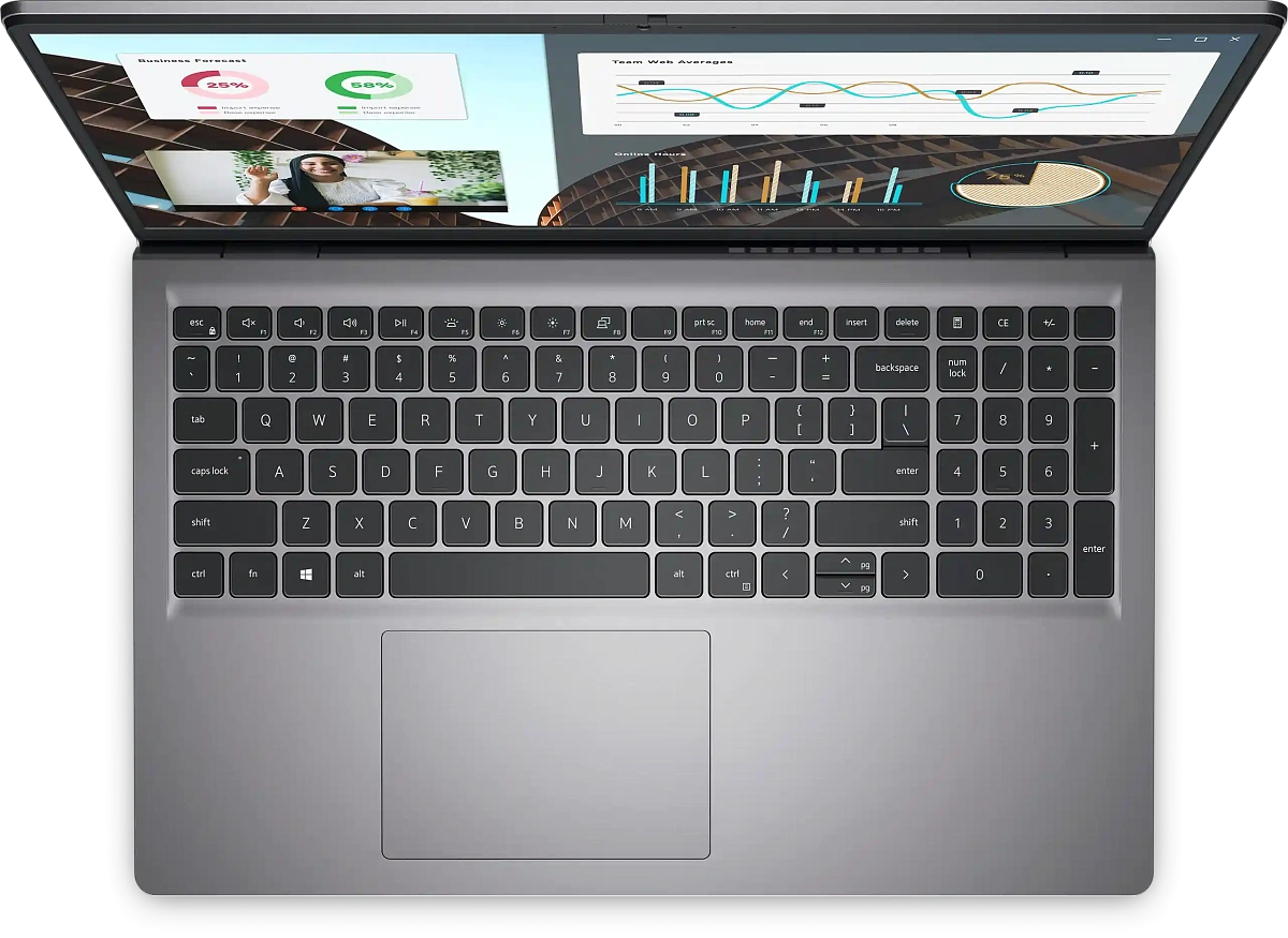 Ноутбук Dell/Vostro 3530/1Y/Core i7/1355U/1,7 GHz/16 Gb (2x8Gb)/512Gb NVMe SSD/Intel Iris Xe/15,6'' FHD/Wi-Fi 5/BT5.0/Ubuntu/Non-Backlit KB/Черный