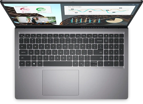 Ноутбук Dell/Vostro 3530/1Y/Core i7/1355U/1,7 GHz/16 Gb (2x8Gb)/512Gb NVMe SSD/Intel Iris Xe/15,6'' FHD/Wi-Fi 5/BT5.0/Ubuntu/Non-Backlit KB/Черный