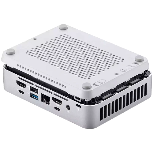 ASUS NUC 14pro+/RNUC14RVSU500002I/Intel Ultra 5 125H/Intel Arc graphics/4xUSB/M.2 22x80 NVMe; 22x42 NVMe/2,5Gbe LAN/2xHDMI/ 2x Thunderbolt 4 (USB-C+DP)/no Storage/no RAM/AX211.D2WG.NV/no OS/EU Cord/Kit(L6)/EAN:4711387496657