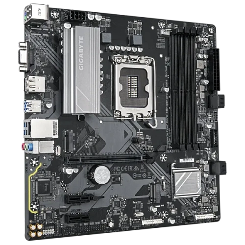 Матплата Gigabyte B760M D3HP, iB760, S1700, mATX, 4DDR-5, 1xPCI-Ex16, 4SATA, 2xM.2,VGA,HDMI,DP,11USB