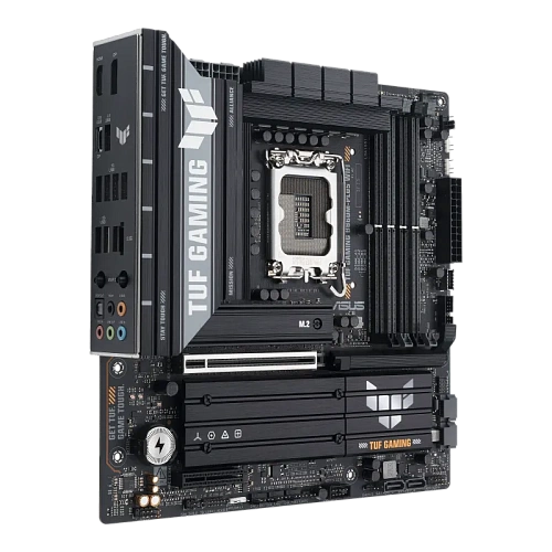 Материнская плата ASUS TUF GAMING B860M-PLUS WIF, LGA1851 B860 4xDDR5 4xSATA 3xM.2 HDMI DP mATX