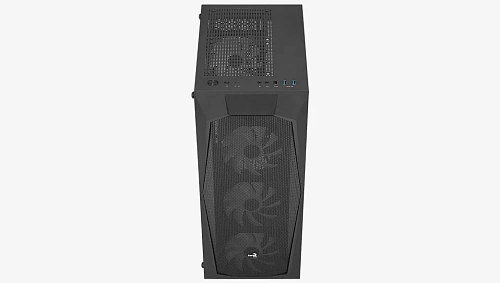 Корпус AeroCool Falcon-G-BK-v1, Midi Tower, ATX, Black, 2x3.5"/1x2.5", USB, 2xUSB3.0