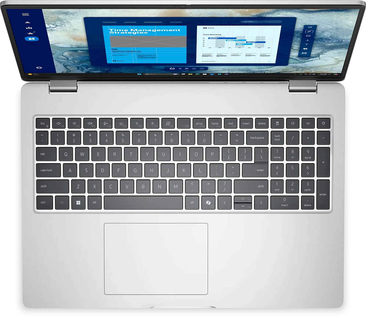 Ноутбук Dell Pro 16 PC16250, Core Ultra 7 255U/16"FHD+/16GB/512GB/Intel Graphics/LAN/W11Pro