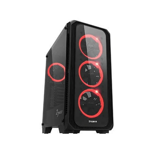 Корпус Zalman Z7 Neo, Midi Tower, ATX, Black, 2x3.5"/2x2.5", 2xUSB2.0, USB3.0, RGB