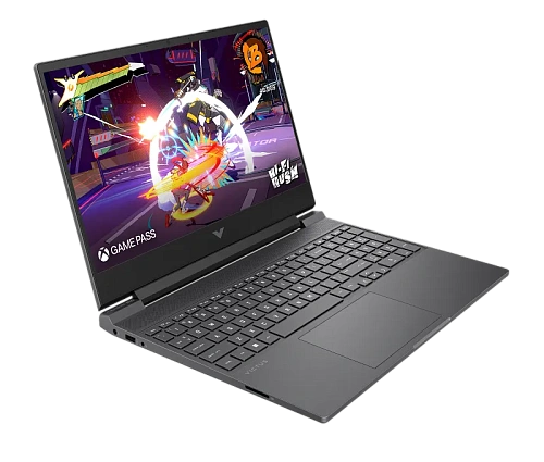 Ноутбук HP 15-fb3014ci, Ryzen 5 8645HS/15.6"FHD/16GB/512GB/GF RTX2050 4GB/LAN/DOS