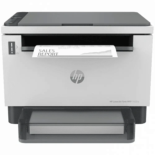 МФУ HP LaserJet Tank 1602w, A4, print 600x600dpi, 23ppm, scan 600x600dpi, USB, LAN, Wi-Fi