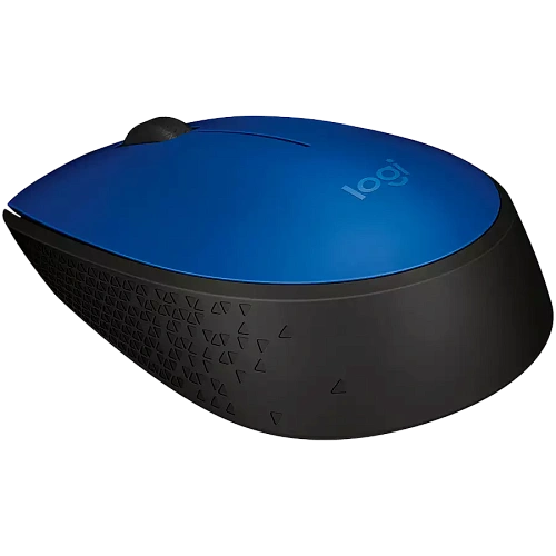 Мышь беспроводная Logitech M171 Blue (синяя, оптическая, 1000dpi, 2.4 GHz/USB-ресивер) (M/N: M-R0060 / C-U0010)