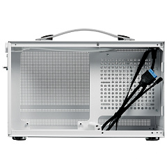 Корпус PCCooler I100 PRO MESH WH ITX USB3.0 1x3.5", 1x2.5" Поддержка SFX Блока питания, Поддержка Видеокарты до 300мм, White