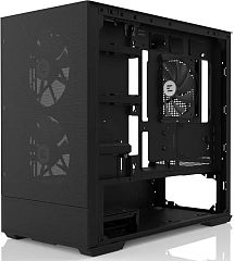 Корпус Zalman P30 AIR, Mini Tower, m-ATX, Black, 2x3.5"/3x2.5", USB 3.0, USB-С, RGB